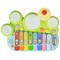 Multi-Color 3-in-1 Electronic Piano Xylophone Game Drum Set Ideal Gift for Kids